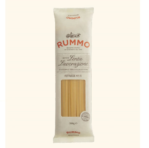 5x Rummo Fettucce N°15 Pasta Lenta Lavorazione Durum Wheat Semolina Pasta 500g Bronze Drawing