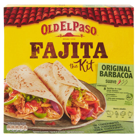 2x Old El Paso Fajita the Kit Original Barbacoa 500 g