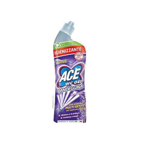 Ace WC Gel Candeggina Lavanda Igienizzante Sanitizing toilet cleaner lavender scent 700ml