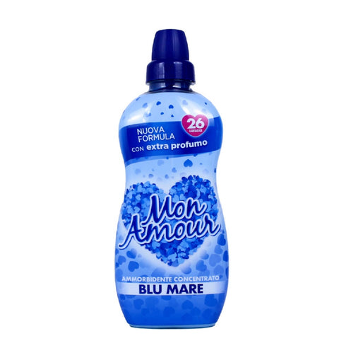 Paglieri Mon Amour Ammorbidente Concentrato Blu Mare Concentrated Liquid Fabric Softener 26 Washes 650ml