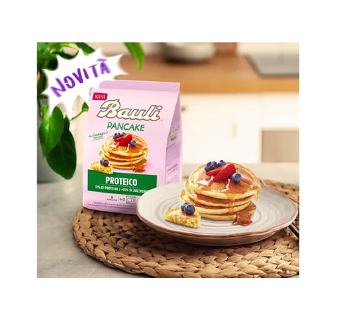 Bauli Pancake proteico al caramello salato - Salted caramel protein pancake 200gr