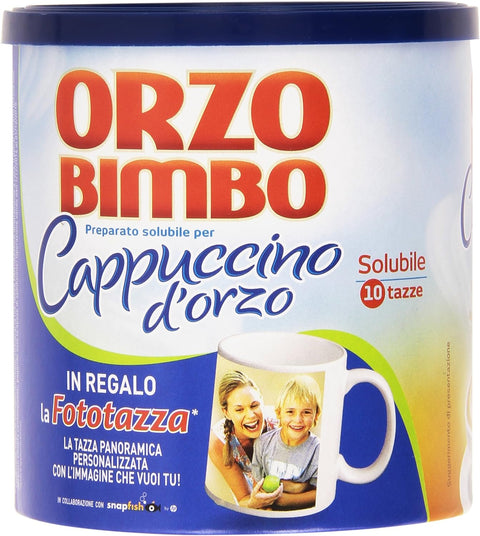 Orzo Bimbo Cappuccino d' orzo solubile Instant barley cappuccino (120g)