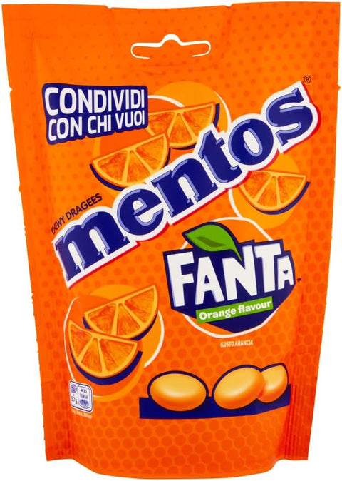 Mentos Caramelle confettate al gusto di FantaMentos flavored candies, 160g