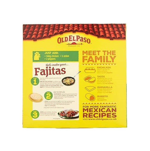 2x Old El Paso Fajita the Kit Original Barbacoa 500 g