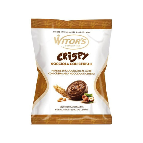 5x Witor's Crispy Nocciola con cereali Hazelnut with cereals 95gr