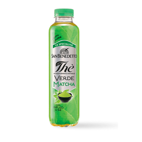 6x Thè San Benedetto thè Verde Matcha Matcha Green Tea 400ml