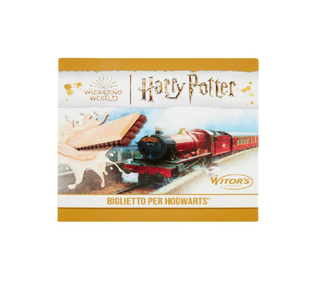 4x Witor's Harry Potter Biglietto per Hogwarts con biscotto al cacao with cocoa biscuit (6x21g)