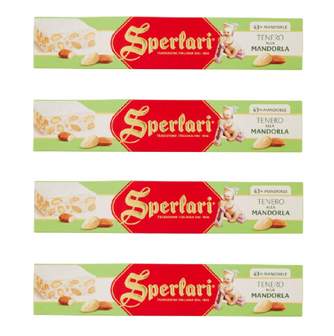 4x Sperlari Torrone Tenero alla Mandorla 150gr