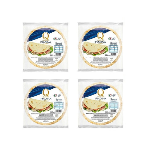 4x Qualità Più Piadina 360gr