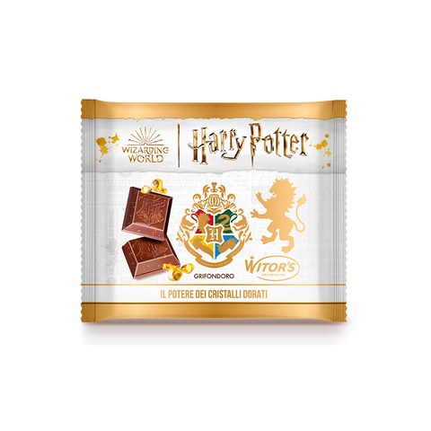 5x Witor's Harry Potter cioccolato al latte Cristalli Dorati - milk chocolate Golden Crystals 50gr