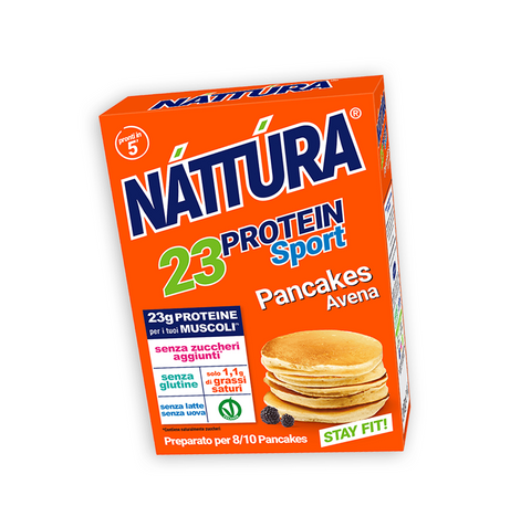 Nattura preparato pancakes proteici  Oat protein pancakes 200gr