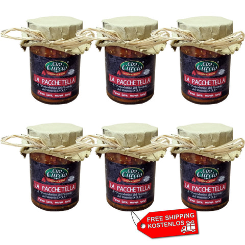 6x Ciro Curcio Pomodorino del Piennolo del Vesuvio DOP "La Pacchetella" 370ml