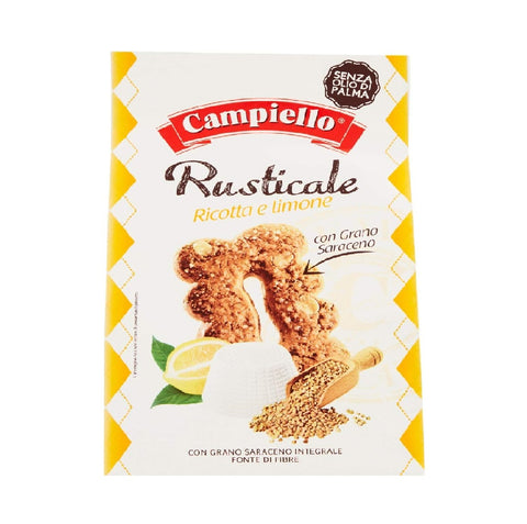 12x Campiello Biscotti Rusticale Ricotta E Limone ricotta and lemon biscuits 350g