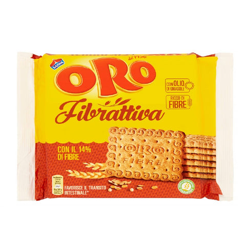 Saiwa Oro Fibrattiva Frollini biscuits with 15% fibre 400gr