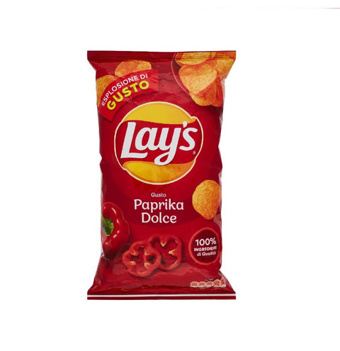 Lay's Patatine alla paprika dolce Sweet paprika chips 133gr