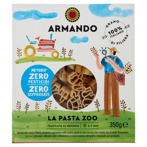 5x Armando la Pasta Zoo Pasta Metodo* Zero Pesticides 350gr