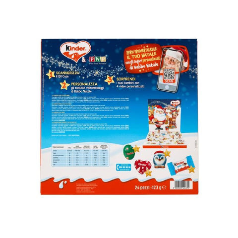 3x Kinder Calendario dell'Avvento advent calendar 123gr