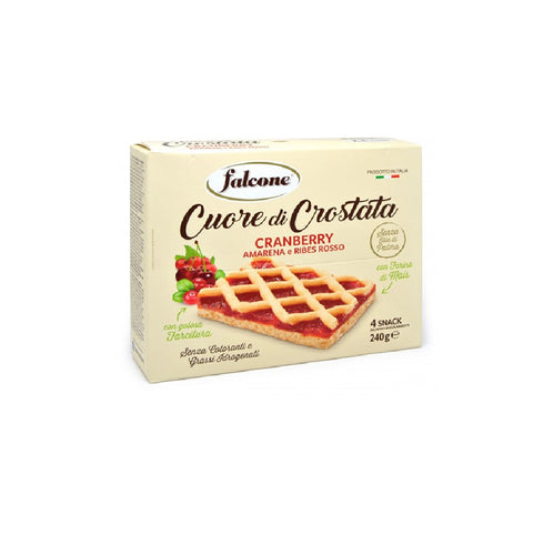 12x Falcone Crostata ai Frutti Rossi Red Fruit Tart 240gr