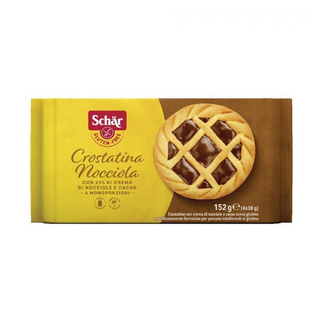 Schar Crostatine alla Nocciola Hazelnut tarts 152g (4x38g)