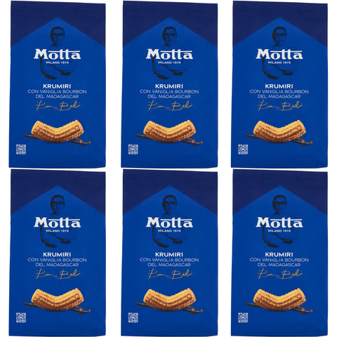 6x Motta Krumiri con Vaniglia Bourbon del Madagascar 290 g