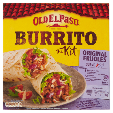 Old el Paso Burrito The kit 510gr