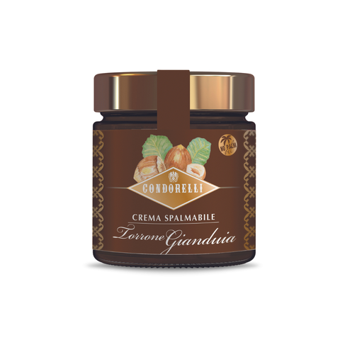 Condorelli Crema di Torrone Gianduia Gianduia Nougat Cream 190g