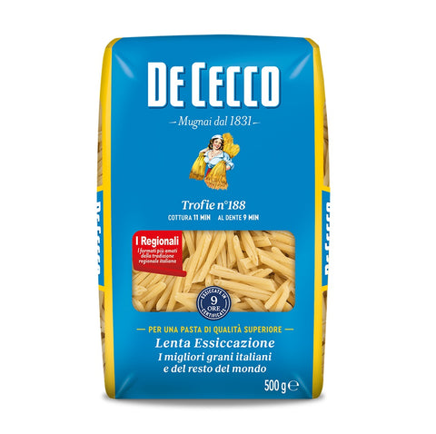 De Cecco Trofie n.188 Italian Pasta 500G