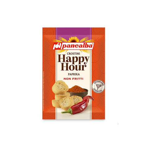 7x Panealba Happy Hour Crostini alla Paprika with Paprika 50gr