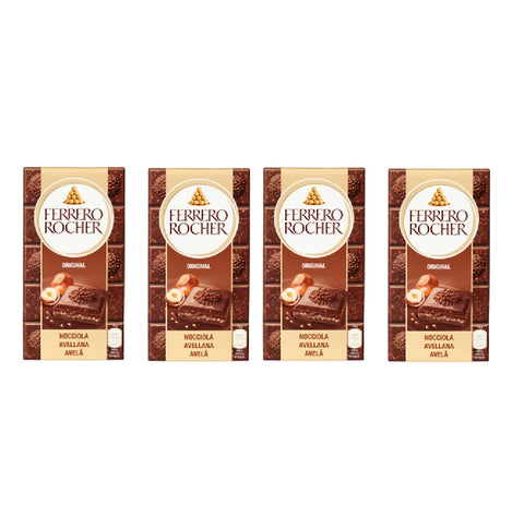 4x Ferrero Rocher Original Nocciola 90 g