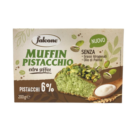 10x Falcone Muffin al pistacchio Pistachio muffins 200gr