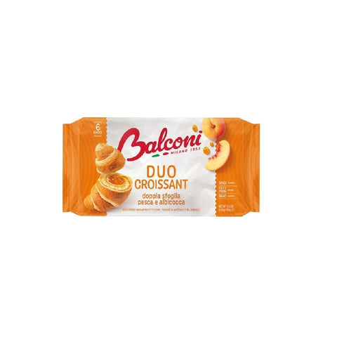 Balconi Croissant Duo Pesca e albicocca  300gr