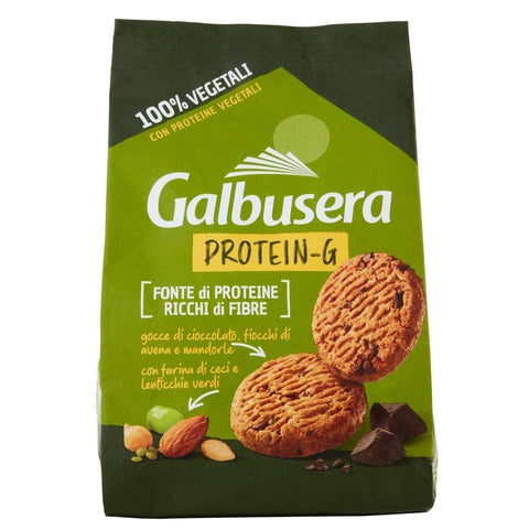 Galbusera Protein-G frollini 100% vegetali 100% vegetable biscuits 280gr