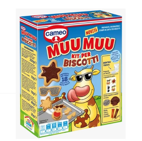 3x Cameo Muu Muu Kit per biscotti Cookie Kit