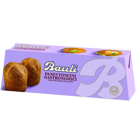 3x Bauli Panettoncini gastronomici mini gastronomic panettone 320g