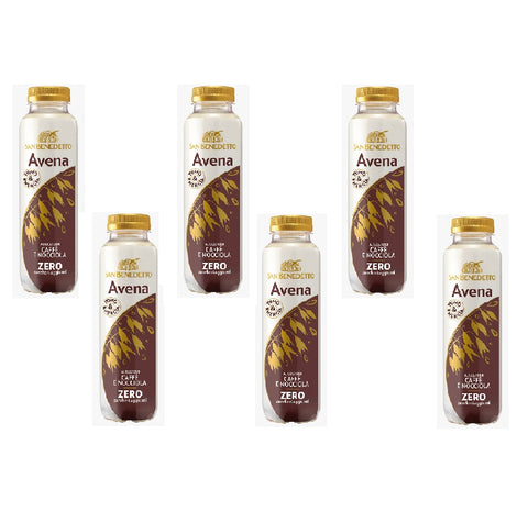 6x San Benedetto Avena Caffè e Nocciola Oat drink flavored with coffee and hazelnut 0.40L