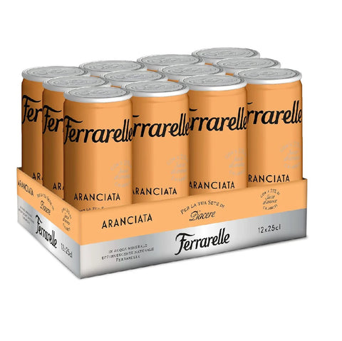 Ferrarelle Aranciata Orange soda 12x25cl