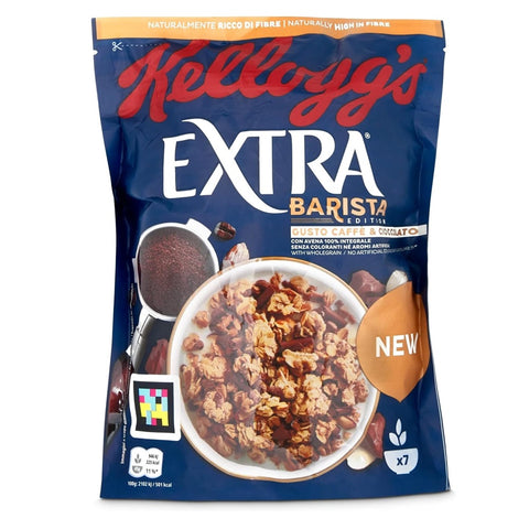 Kellogg's Extra Barista Gusto caffè e Cioccolato Coffee and Chocolate Flavor 350g