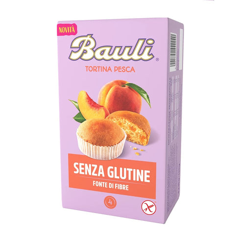 Bauli Tortina alla Pesca senza glutine gluten-free peach tart 140g (4 pieces)