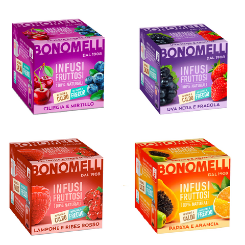 Bonomelli Infusi Fruttosi Papaya e Arancia fruity infusions