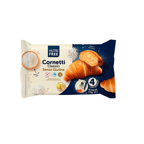 Nutri Free Cornetti classici senza glutine Classic gluten-free croissants 200gr (4x50g)