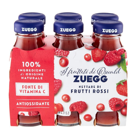 Zuegg Nettare di Frutti rossi Red Fruit Nectar 6x125ml