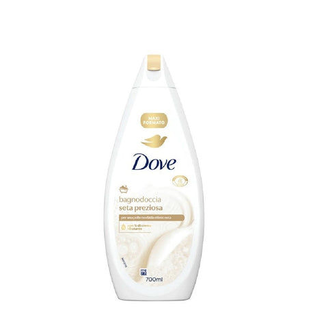 12x Dove Bagnodoccia Seta Preziosa Body Wash 700 ml