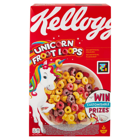 Kellogg's Unicorn Froot Loops cereals 375g