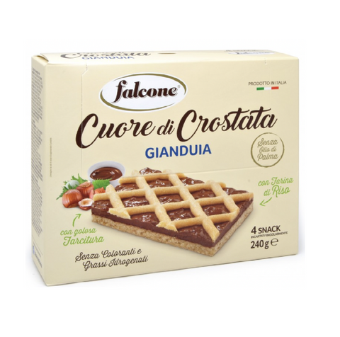 12x Falcone Crostata Gianduia Gianduia tart 240gr