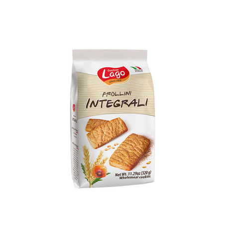 Gastone Lago Frollini Integrali 320gr - Wholemeal Biscuits