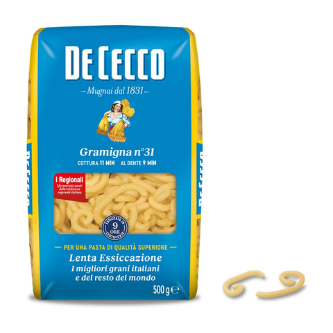 De Cecco Gramigna n. 31 Pasta 500G