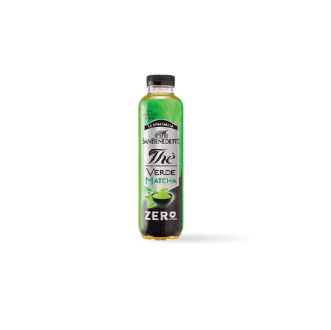 12x Thè San Benedetto thè Verde Matcha ZERO Matcha Green Tea Zero Sugar 400ml