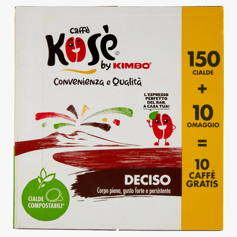 Kosè By Kimbo Caffè in Cialde Deciso 150+10 coffee pods