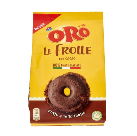 Oro Saiwa Le Frolle Cacao 300 g - Oro Saiwa Cacao Biscuits