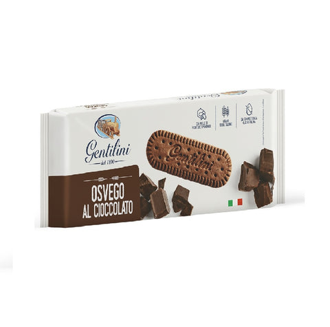 Gentilini Osvego al cioccolato chocolate biscuits 250g